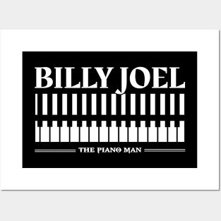 Piano man Billy Joel Posters and Art